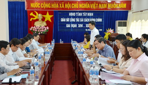 HĐND giám sát công tác cải cách hành chính, giai đoạn 2016-2020: Nhiều nỗ lực đáng ghi nhận